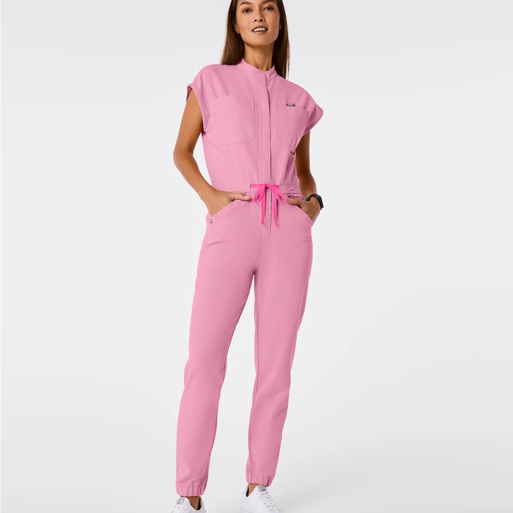 Figs chalk Pink Women's Jumpsuit size L
